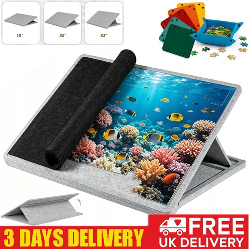 Tilting jigsaw puzzle - puzzle, board