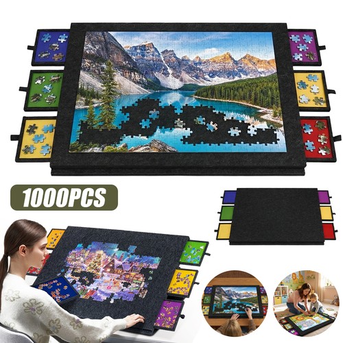 Tilting felt puzzle - puzzle, board
