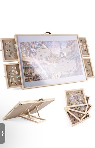 Jigsaw puzzle wooden board - puzzle,