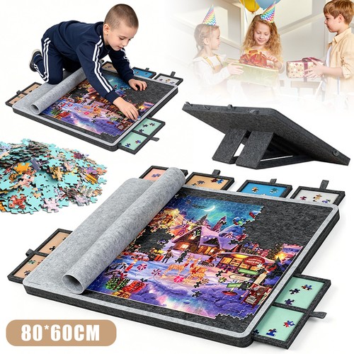 Portable jigsaw puzzle - portable, board