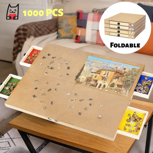 Foldable wooden jigsaw puzzle - foldable,