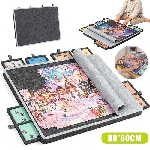 Jigsaw puzzle board with - puzzle, 6