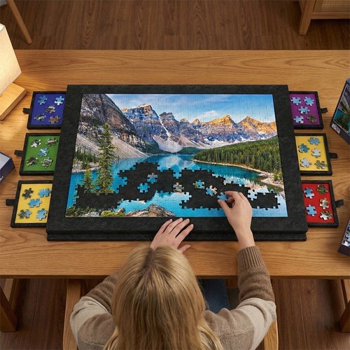 Felt jigsaw puzzle - felt, board