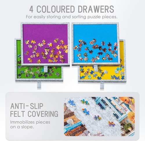 Felt jigsaw puzzle - puzzle, with